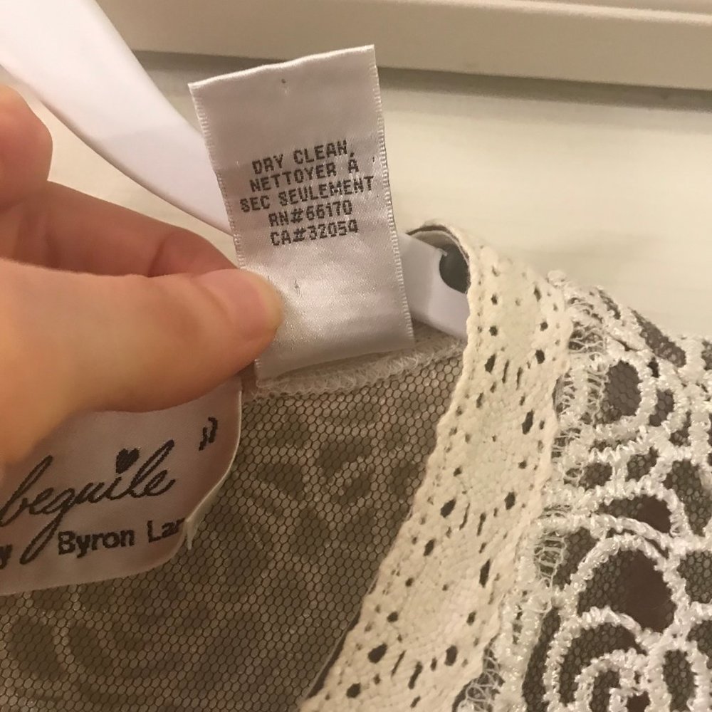 Anthropologie Byron Lars Lace Study Dress Size 4 - Picture 9 of 12